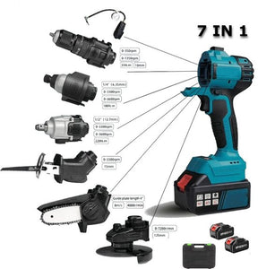7-in-1-Werkzeug: Die Komplettlösung für Ihre Projekte + Free-Tragetasche