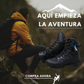 Schwarzer taktischer Outdoor-Stiefel – Widerstandsfähigkeit und Komfort bei jedem Schritt 🥾