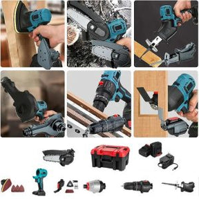 7-in-1-Werkzeug: Die Komplettlösung für Ihre Projekte + Free-Tragetasche