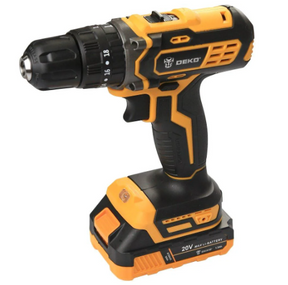 Schlagschrauber 3/8" 20V mit 2 1,5Ah Lithium-Ionen-Akkus, Ladegerät und Koffer mit Zubehör