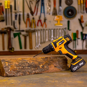 Wap Electric Atornillador Taladro Kit mit Bohrmaschinen + 2 Akkus.